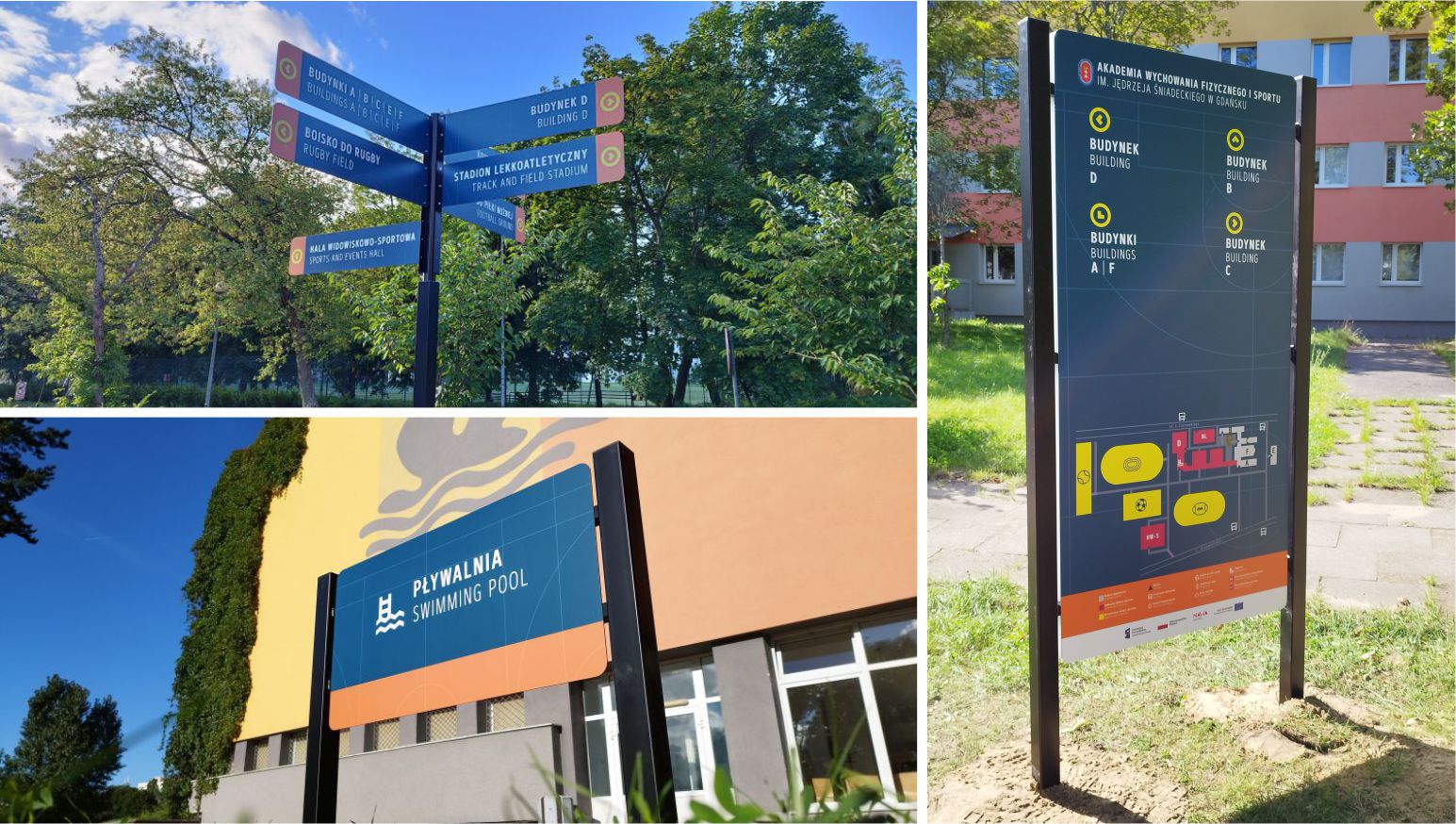 tablice reklamowe, oznakowanie zewnetrzne, oznakowanie miejsc, Gdansk, Sopot, Gdynia, Trojmiasto